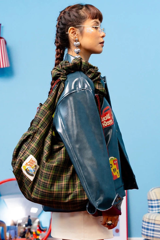 Tool Room Plaid Sling Bag - Oh Irv