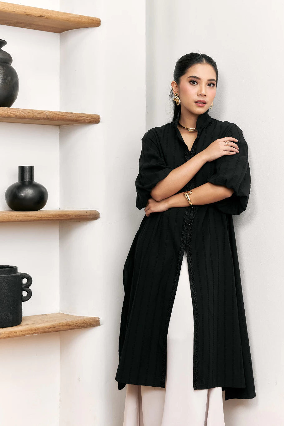 Vianza Tunic Black - Mine