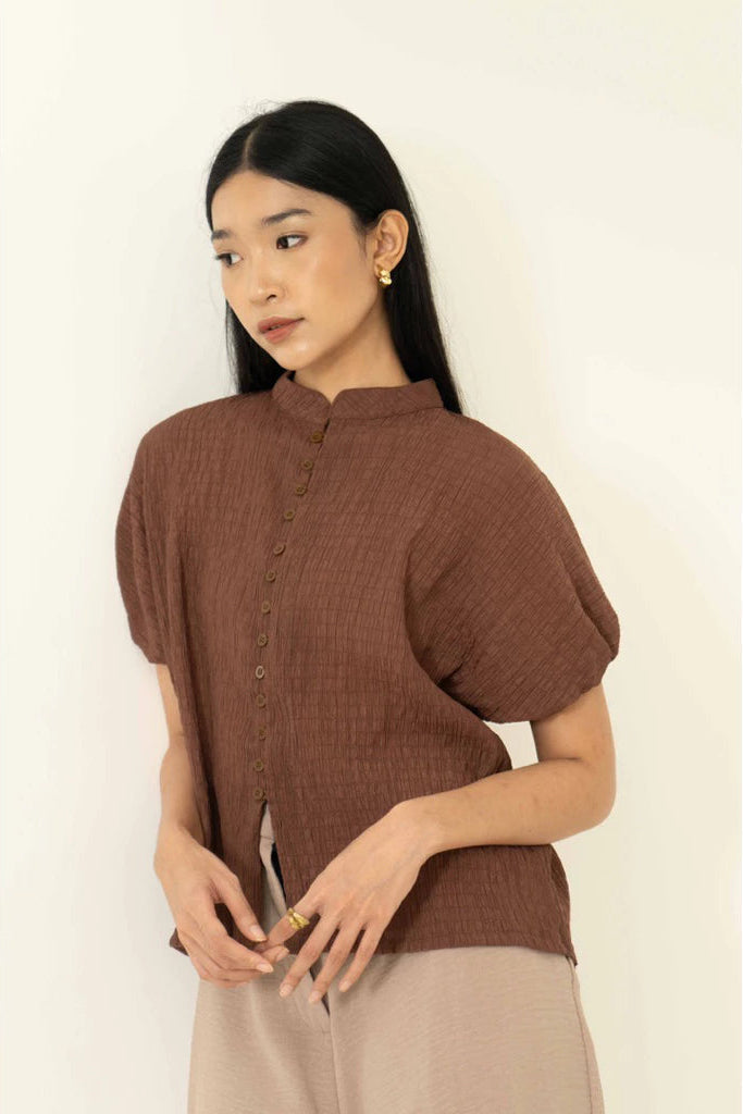 Miru Top Brown - Monday To Friday