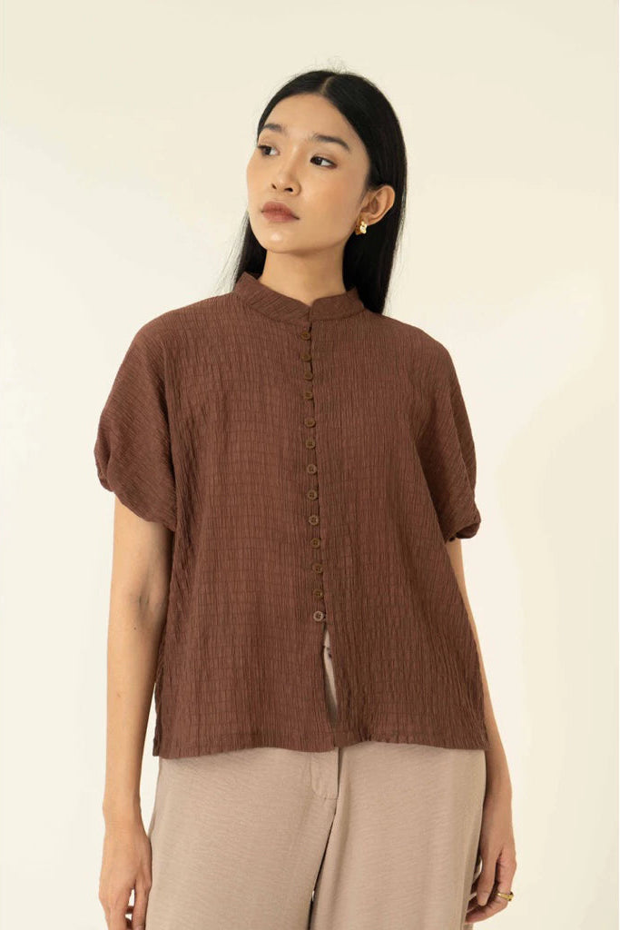 Miru Top Brown - Monday To Friday