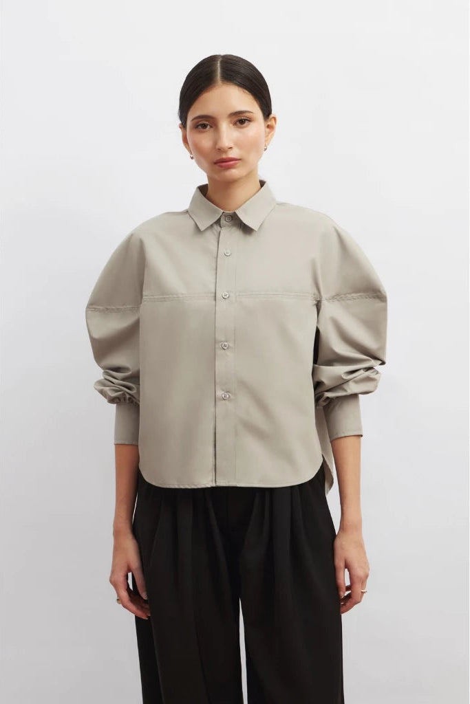 June Shirt Celadon - Achete De Nous