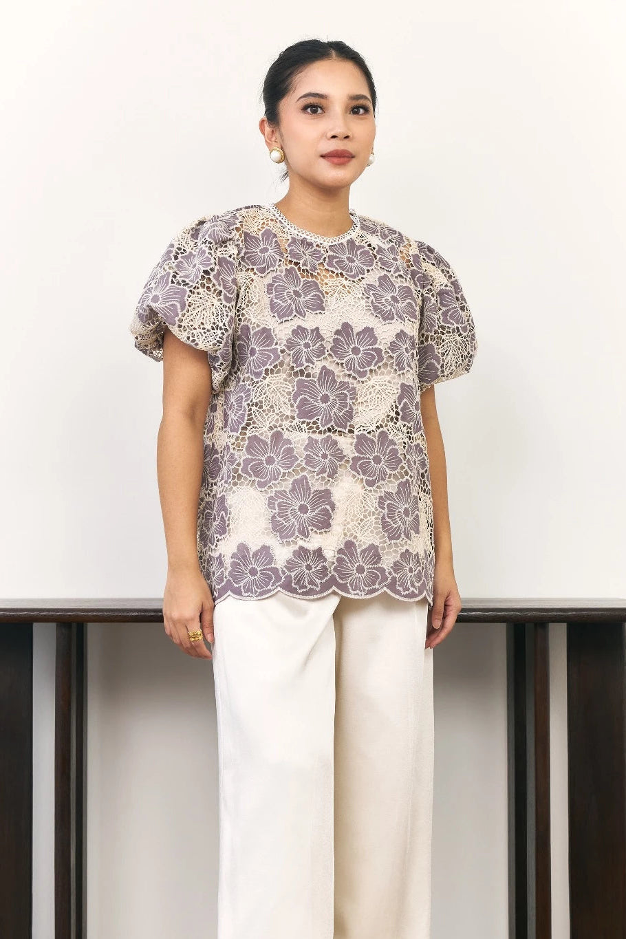 Lova Blouse Purple - Mine