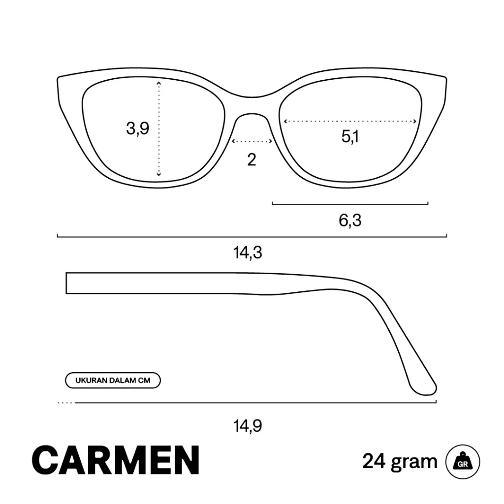 Carmen Tea - Peep Eyewear
