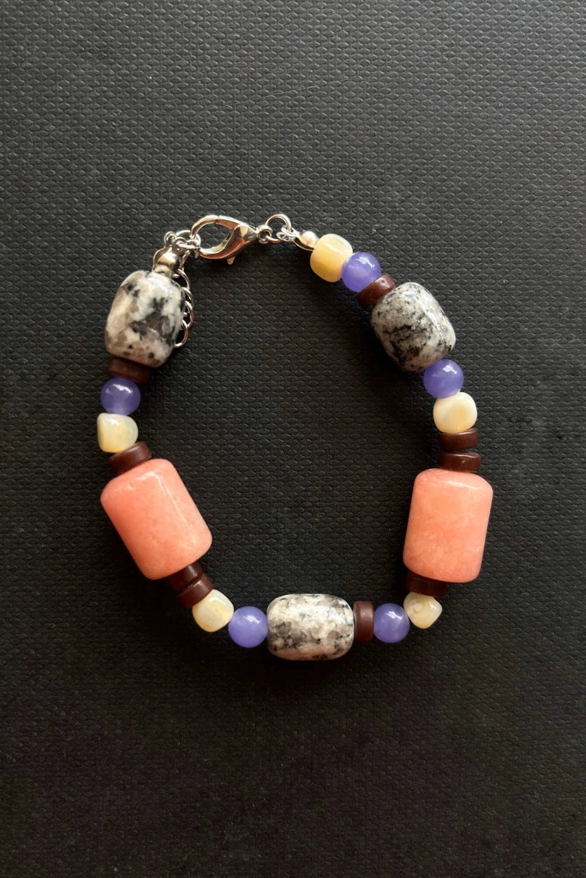 Aruna Bracelet Pink - Hoogy