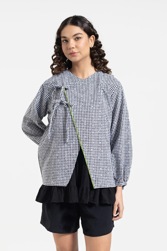 Belle Blouse Black - Saya Saya