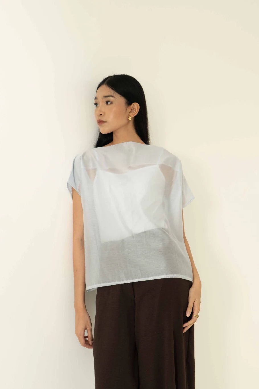 Samara Top (Short) Blue - Monday To Friday