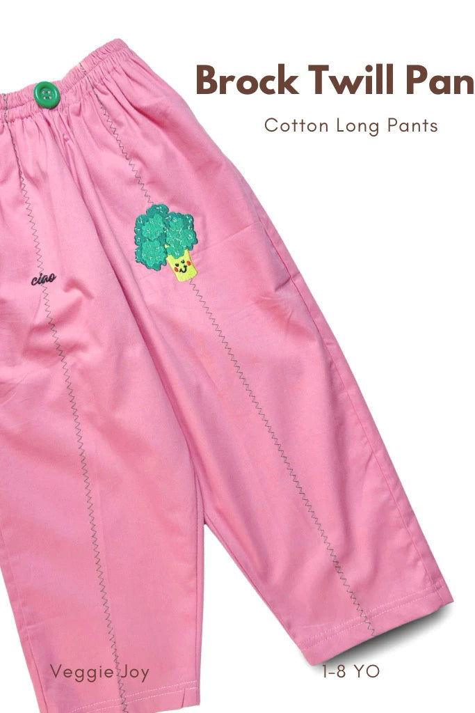 HGL Bambini - Ciao Brock Twill Pants Pink - Ciao