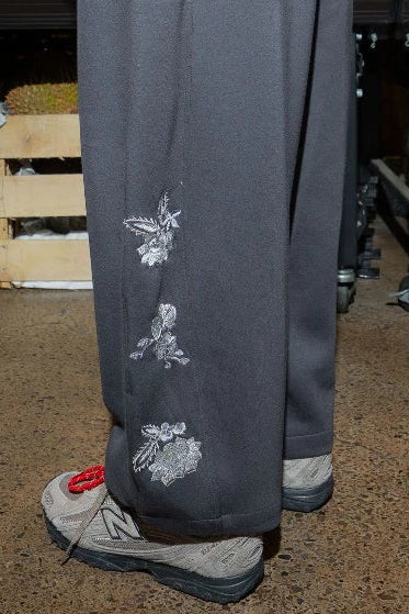 Nonaetal Timber Athleisure Pants Ash Black - Nona
