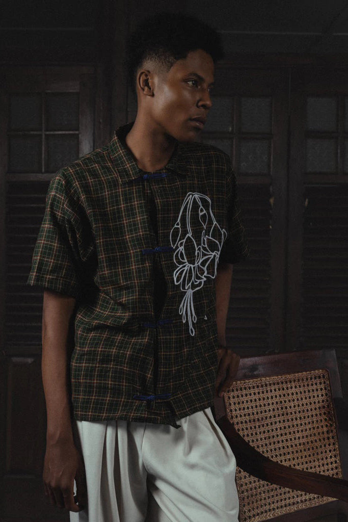 Aruna Shirt Green - Bertjorak