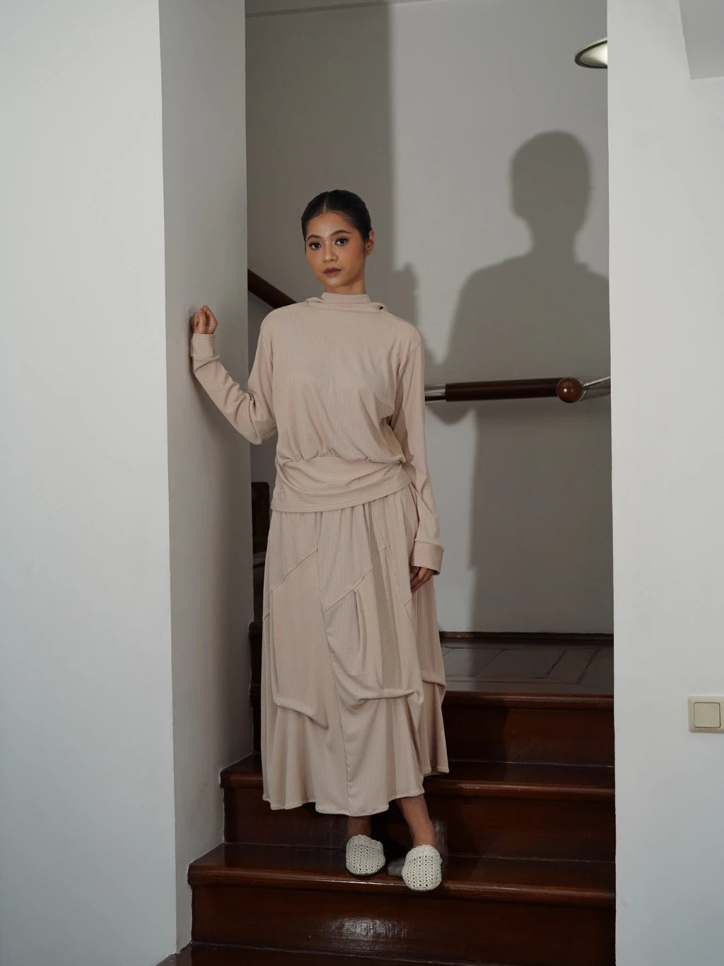 Margot Skirt Beige - Jinzu