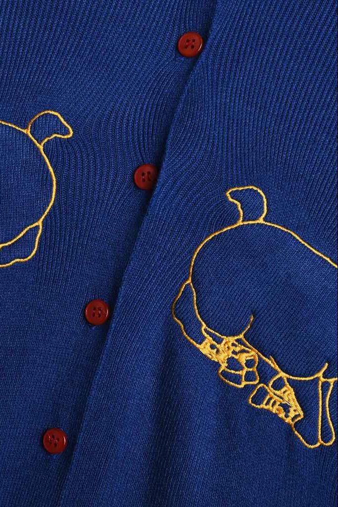 Elara Cardigan Blue - Bertjorak