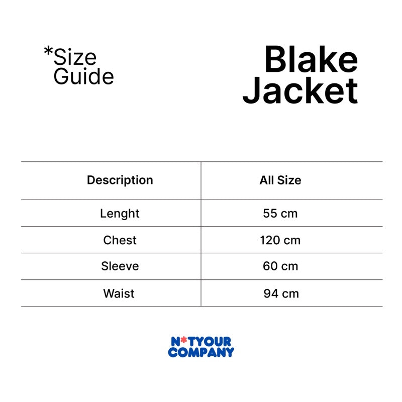 Blake Jacket - Not Your Company