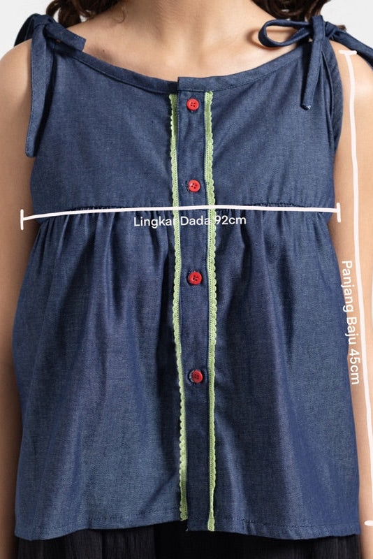 Lily Denim Tanks - Saya Saya