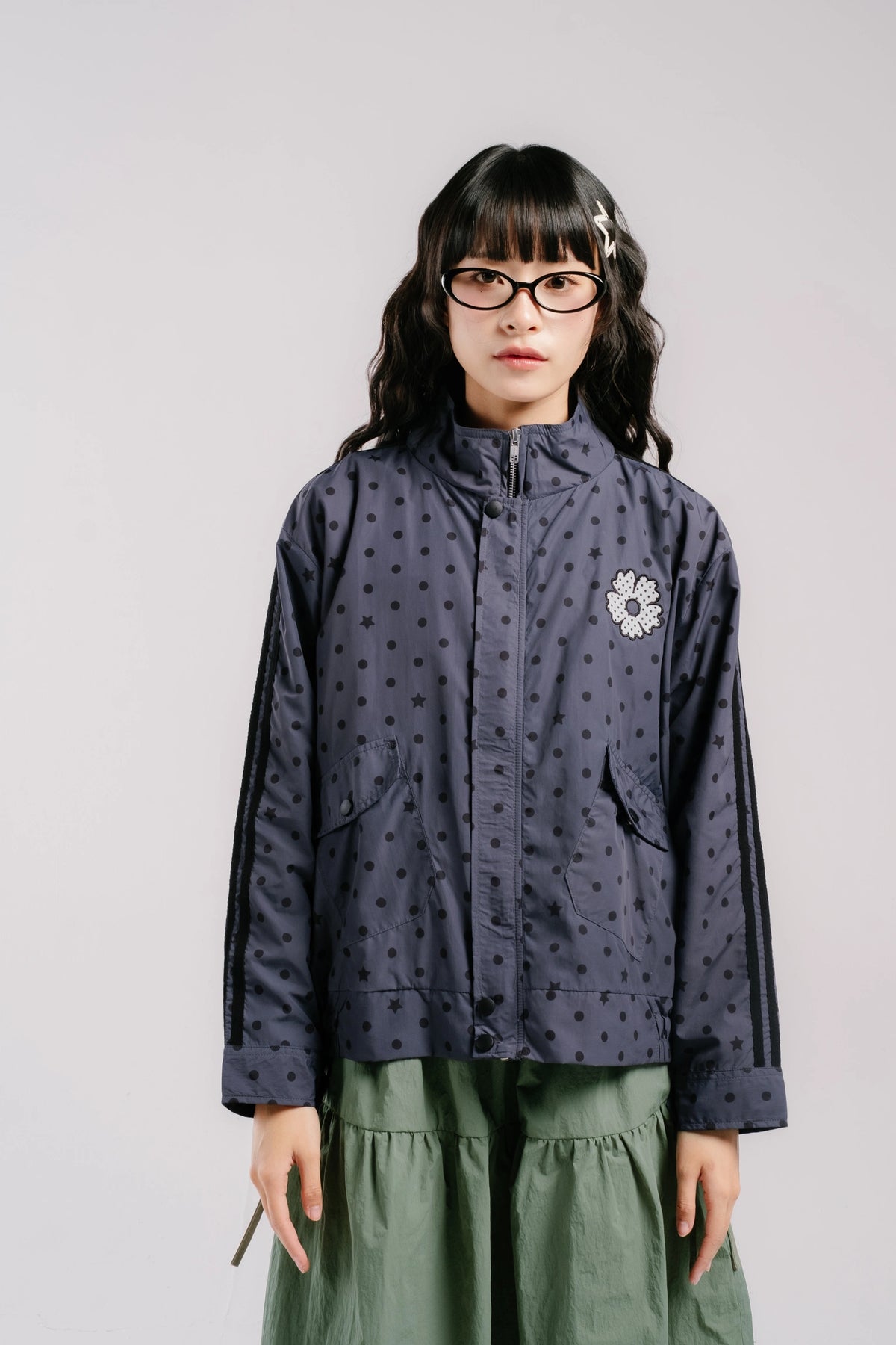 Naerin Jacket Grey - Tome Ame