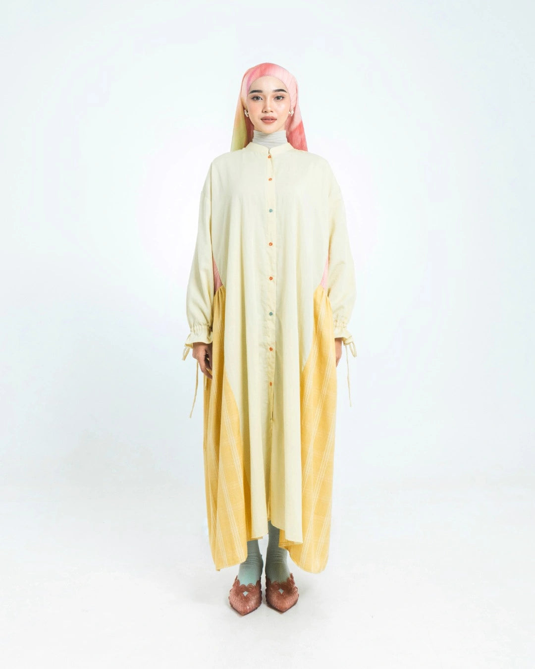 Kirana Dress Pastel - Earth Major