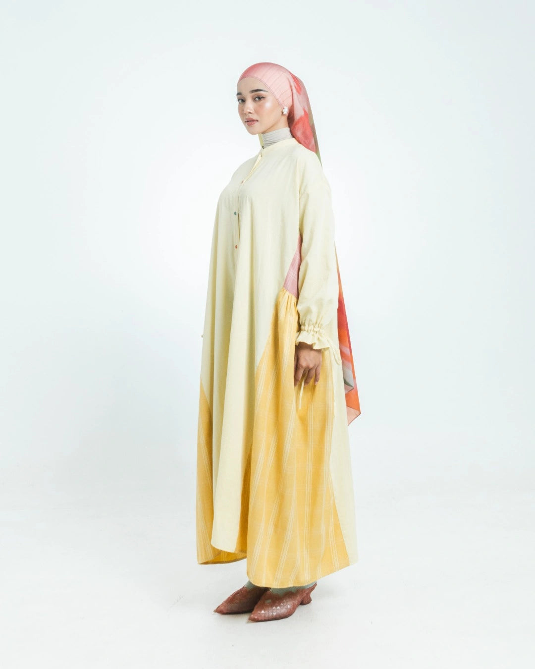 Kirana Dress Pastel - Earth Major