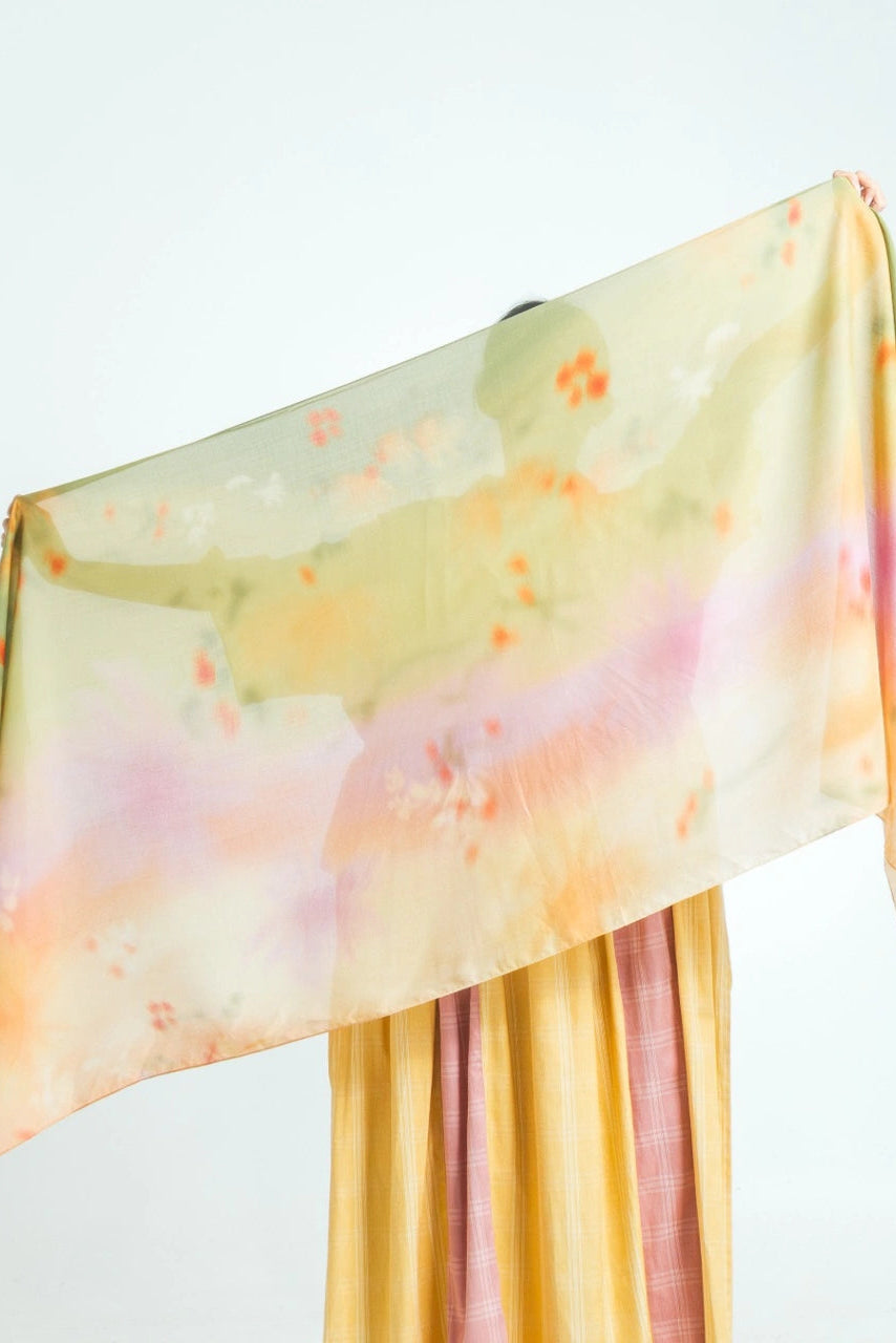 Kirana Field Shawl Hijab - Earth Major