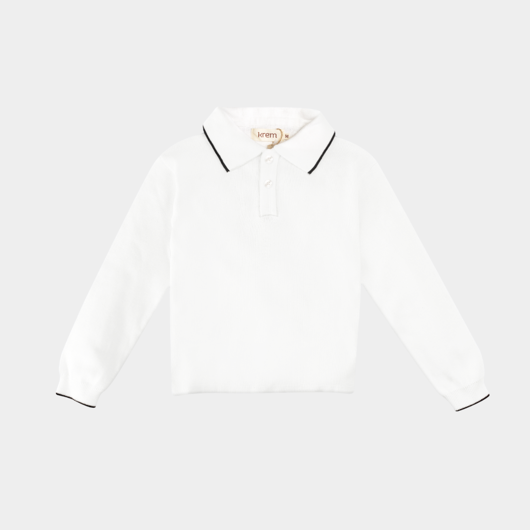 HGL Bambini - Marlene Knit Polo - Krem