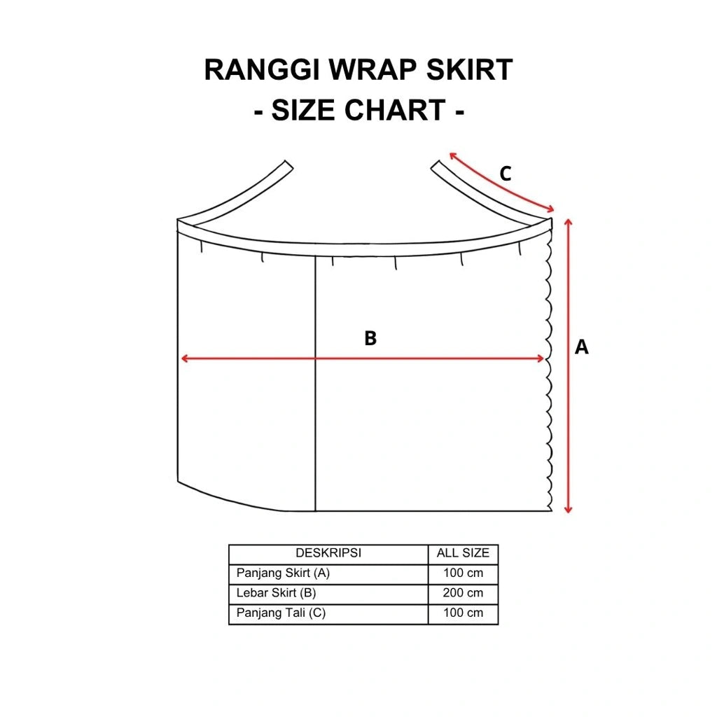Ranggi Wrap Skirt - Damakara