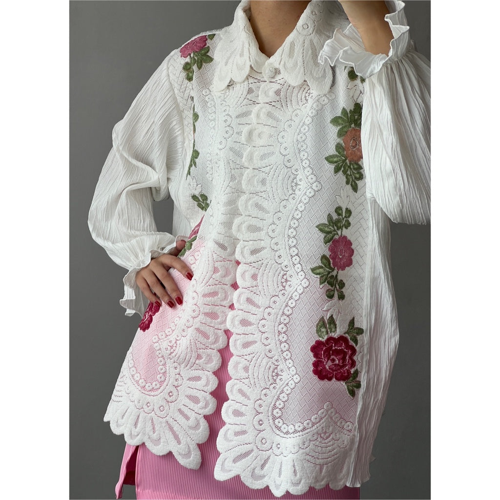 Rose Garden Long Sleeve White - Dear Soesan