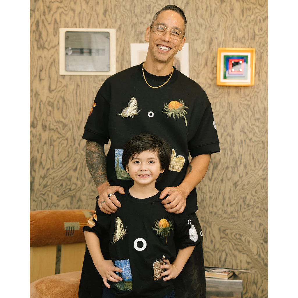 HGL Bambini - Othman Ethereal Tee Black - Sabine & Heem