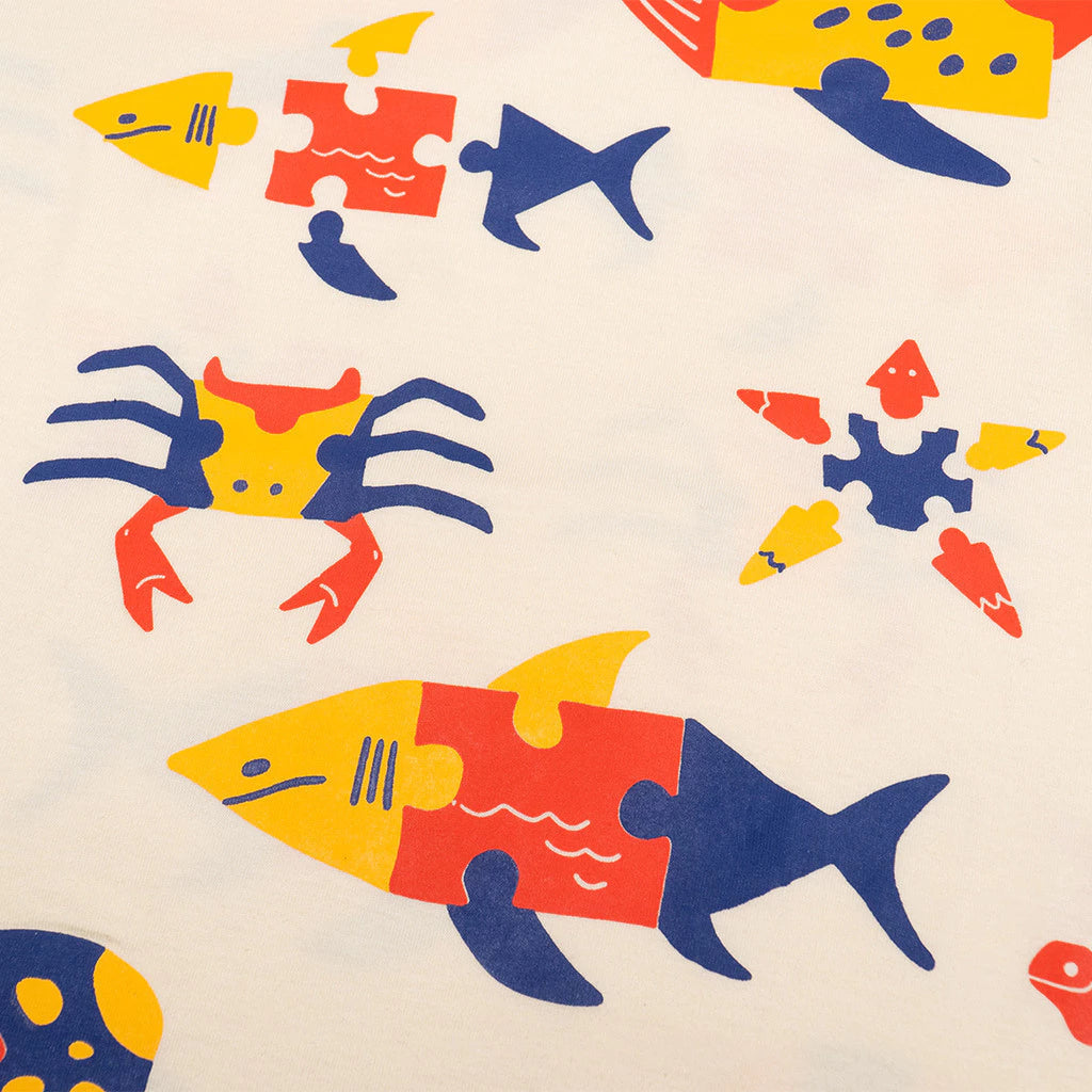 HGL Bambini - Jummakids Puzzle Time Full Printed T-Shirt - Jumma Kids