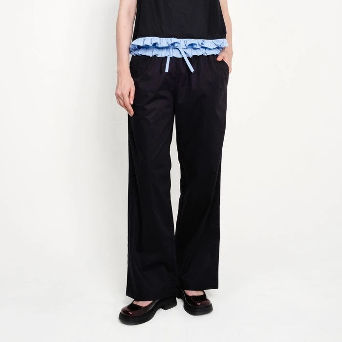 Micro Frill Lounge Pants - Argyle & Oxford