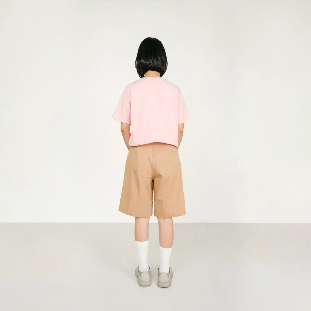 Ribbon Half Pants - Khaki - Argyle & Oxford