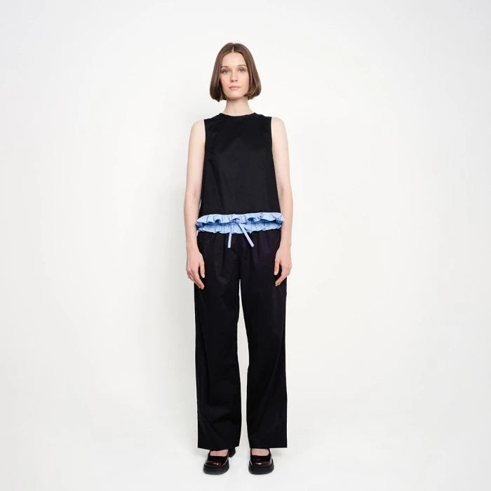 Micro Frill Lounge Pants - Argyle & Oxford