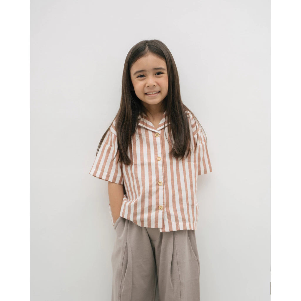 Lou Stripe Cream - Sabine & Heem