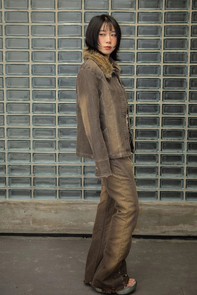 Fur Eclipse Line Up Jacket - Catha