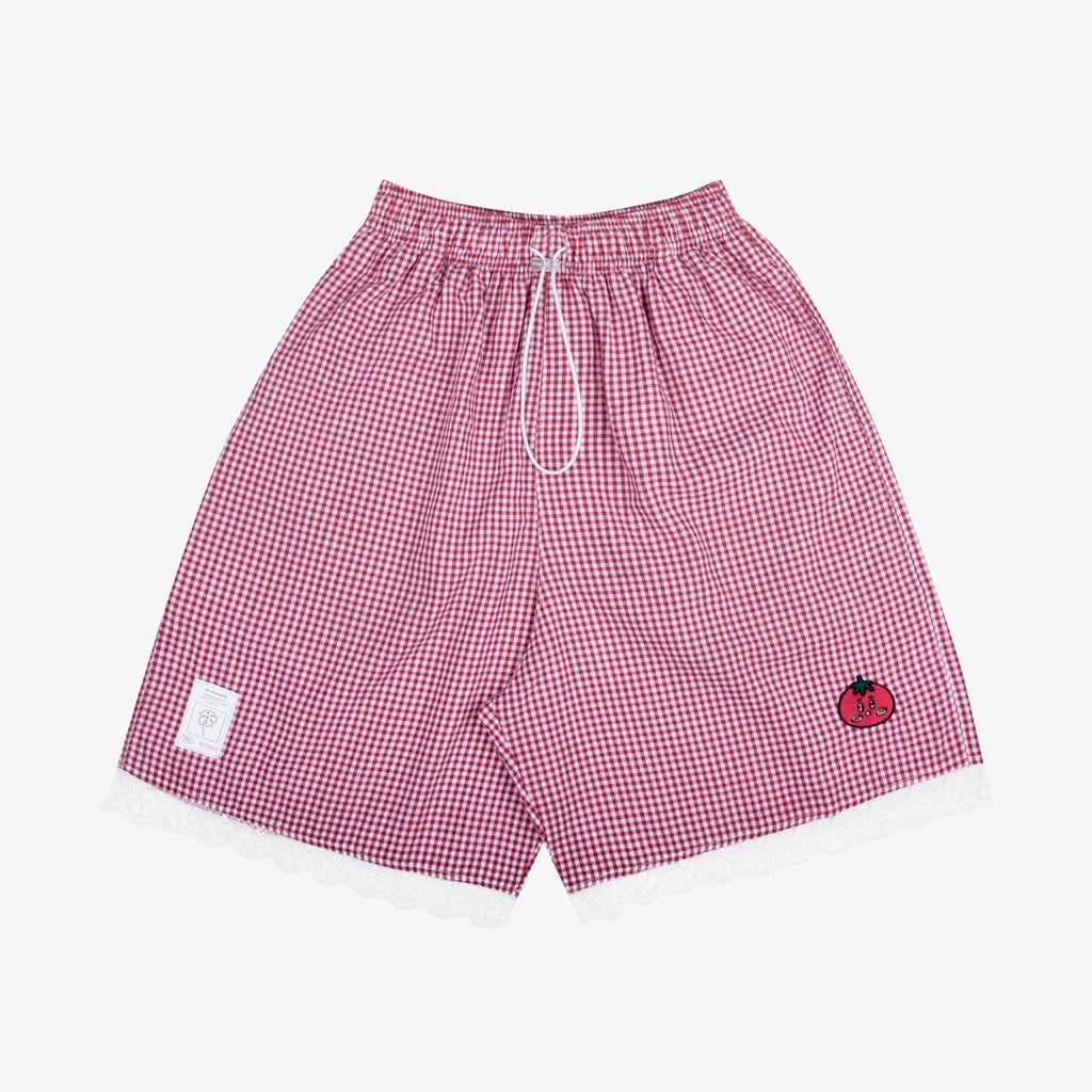 Aeri Shorts Red - Tome Ame