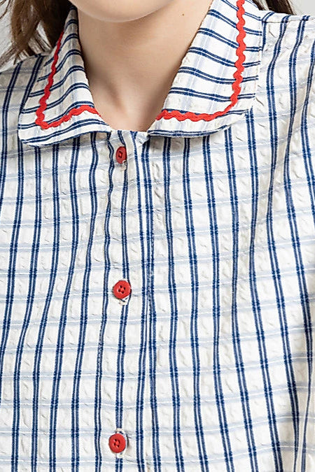 Crimson Top Blue - Tuff Puff