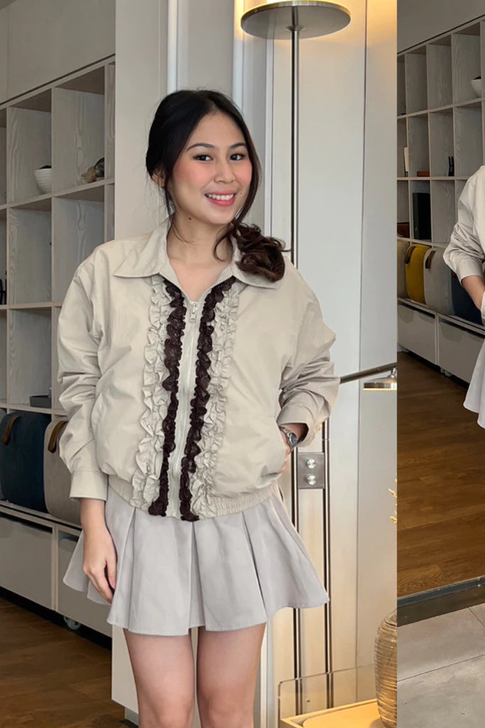 Ilora Jacket Sport Khaki - Bling It On