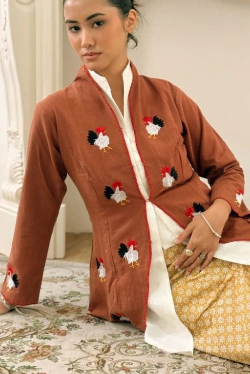 Ayana Tunic Coklat - Merona