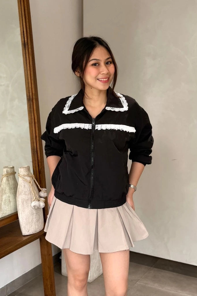 Luxia Lace Jacket Sport Black - Bling It On