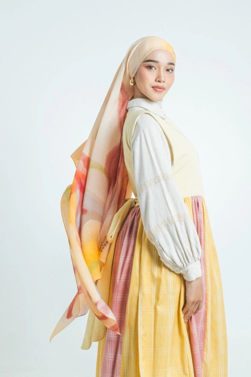 Sun Shawl Hijab - Earth Major