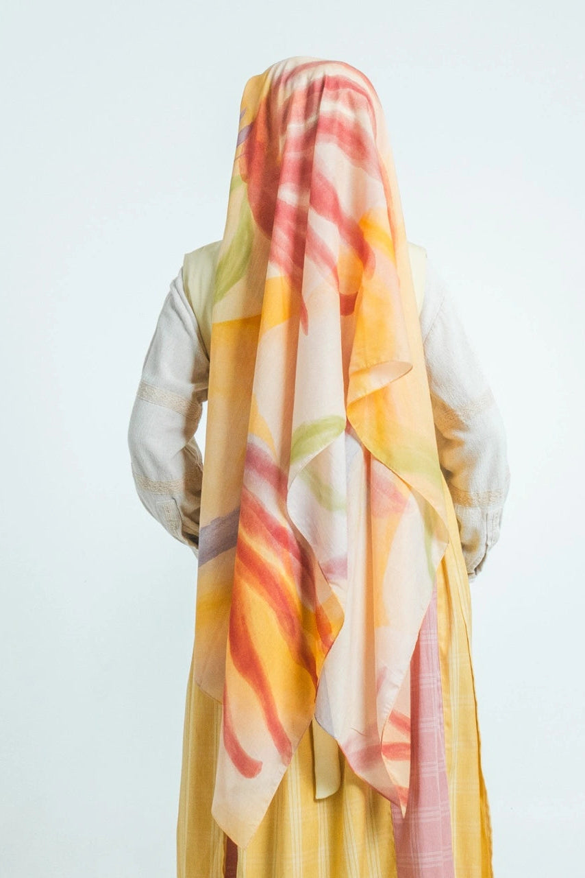 Sun Shawl Hijab - Earth Major