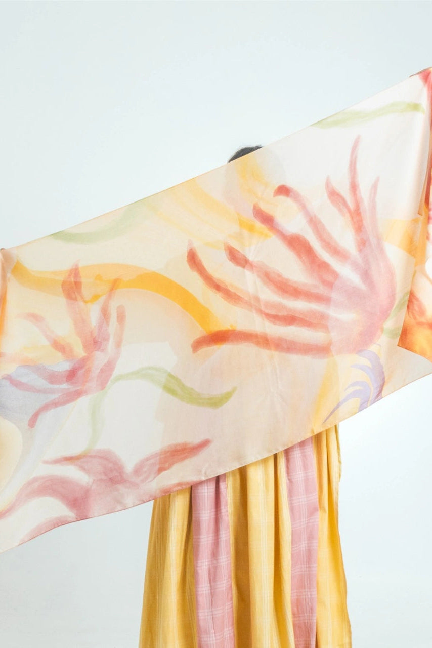 Sun Shawl Hijab - Earth Major