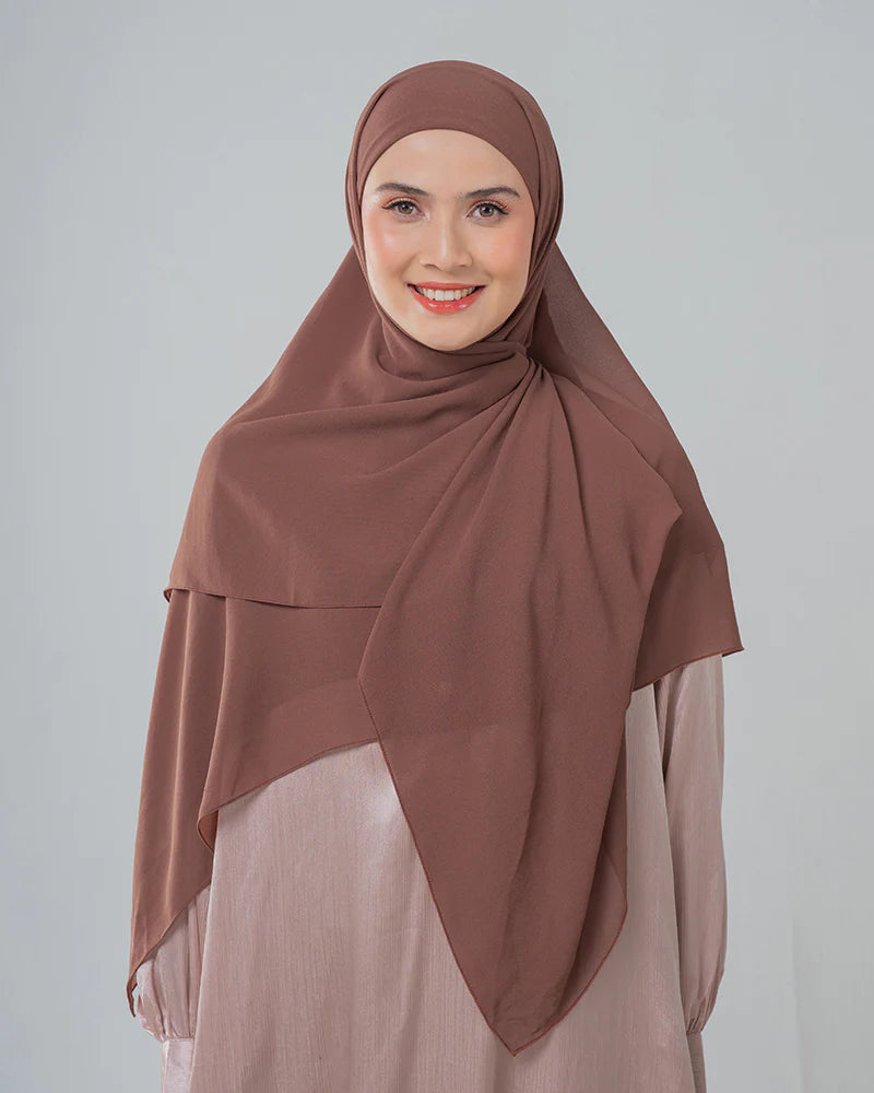 Shenna Hijab Instant Brown - Doa
