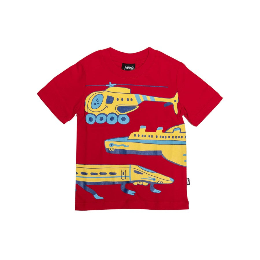 ​The Fleet Printed T-Shirt - Jumma Kids