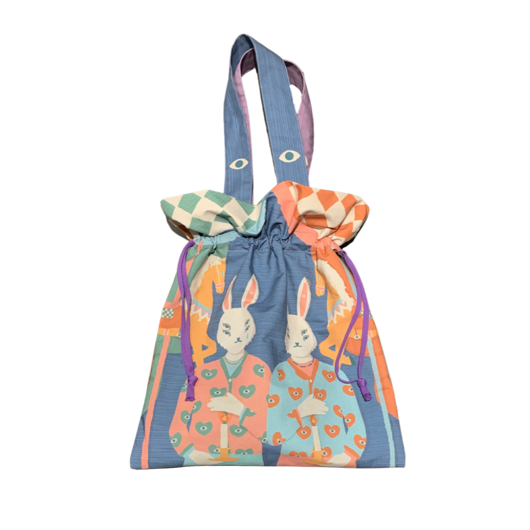 Oh.Irv Sunny Bunny Two Faced Totebag