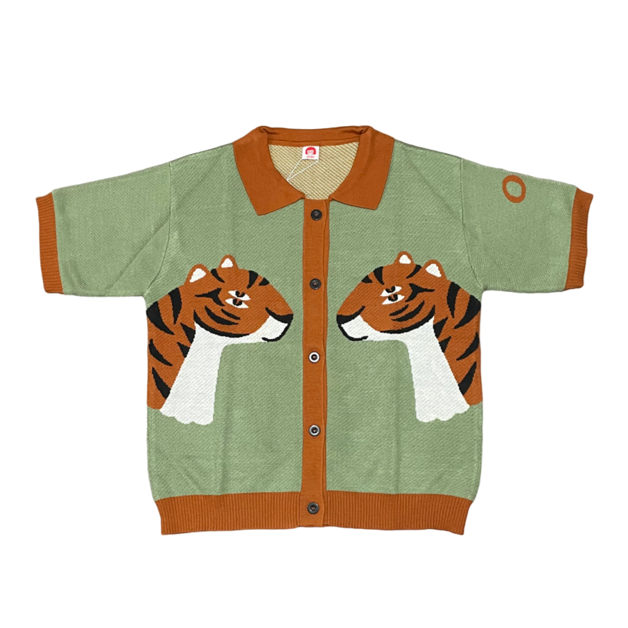 Oh.Irv The Tiger Club Knitted Shirt 5