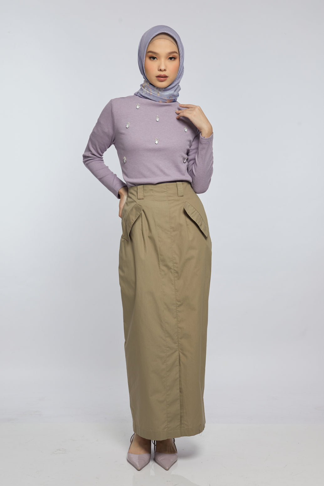 ​Edna Skirt Olive - Kami