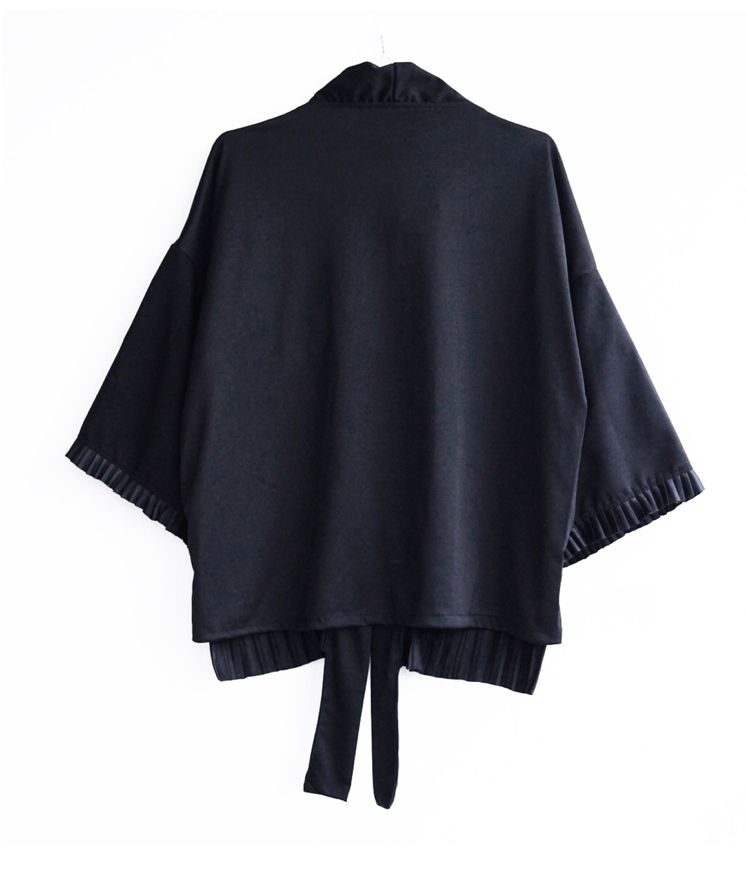 ​Black Macaroon Kimono - Mannquin Plastic